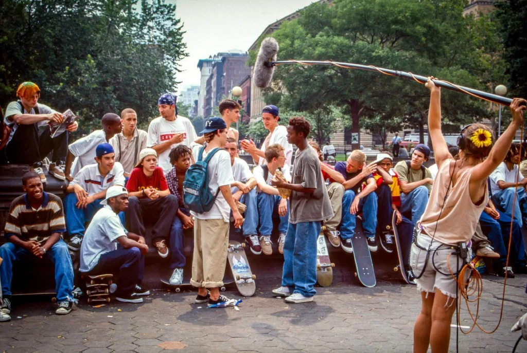 on set of kids 1995