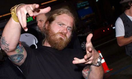 ryan dunn being silly
