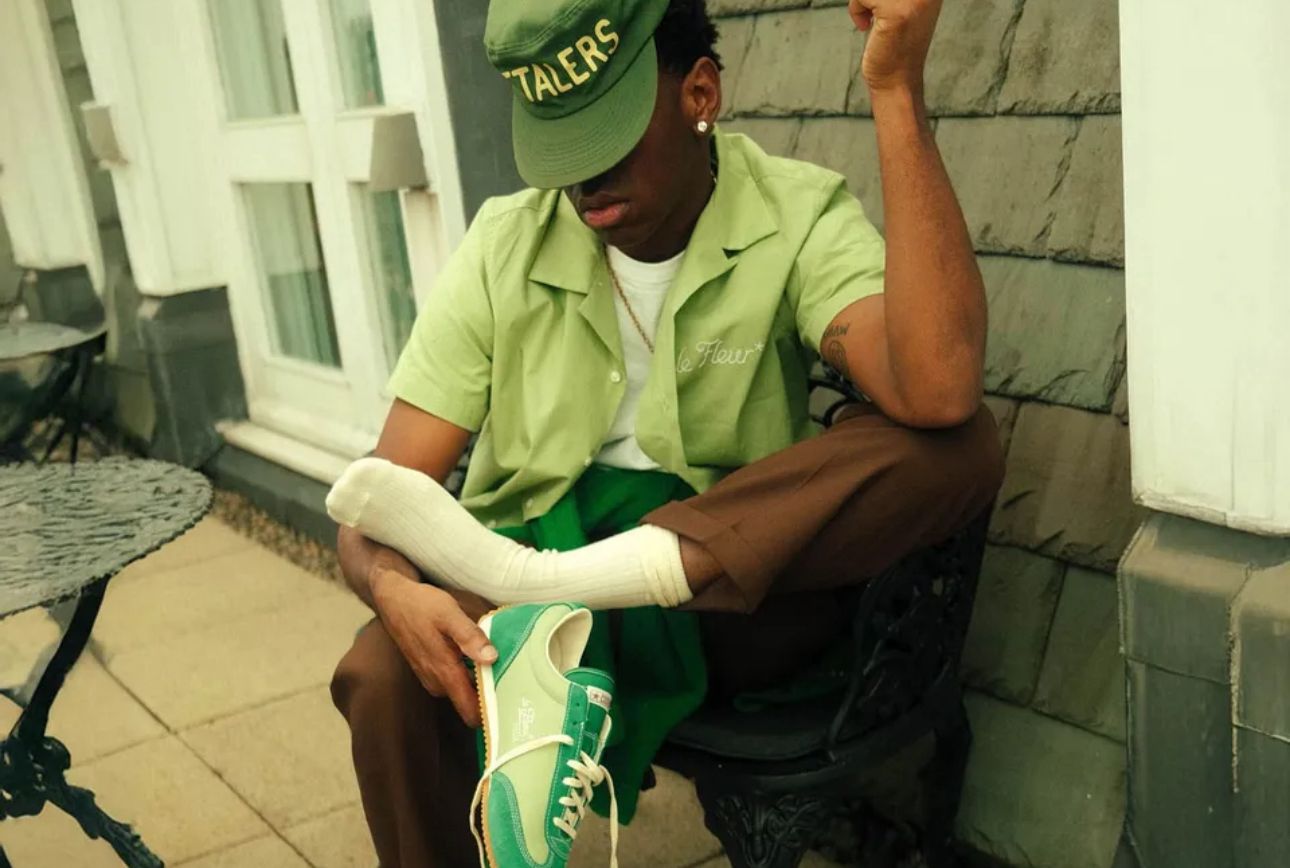 tyler green jogger converse