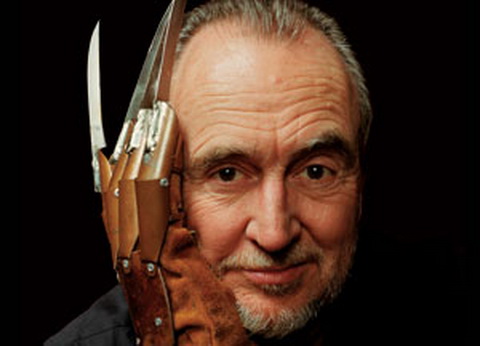 Wes Craven with Freddies Glove
