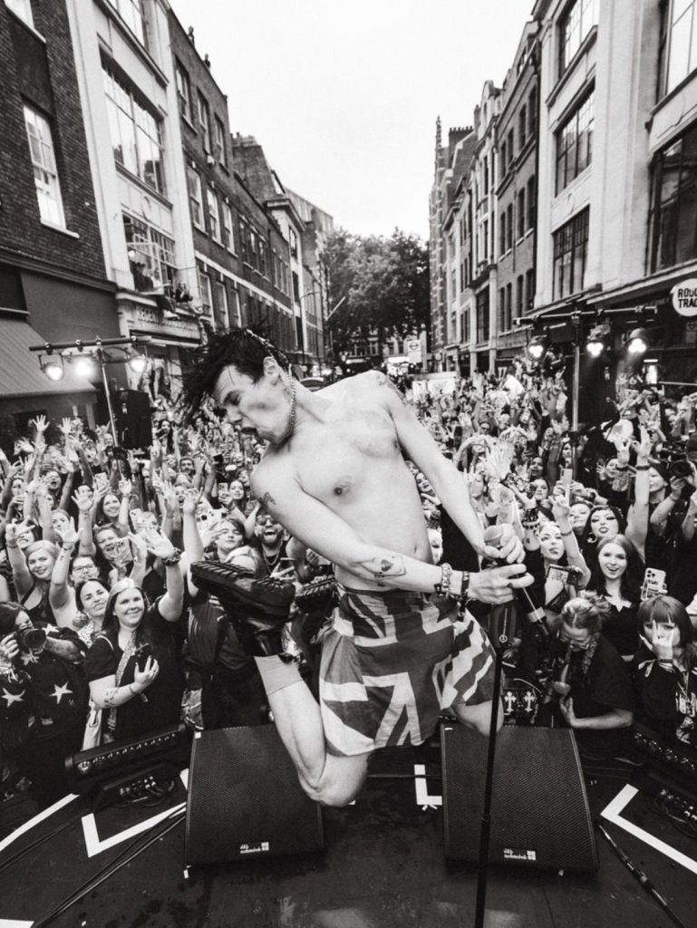 Yung Blud B.R.A.T Denmark Street Soho Opening