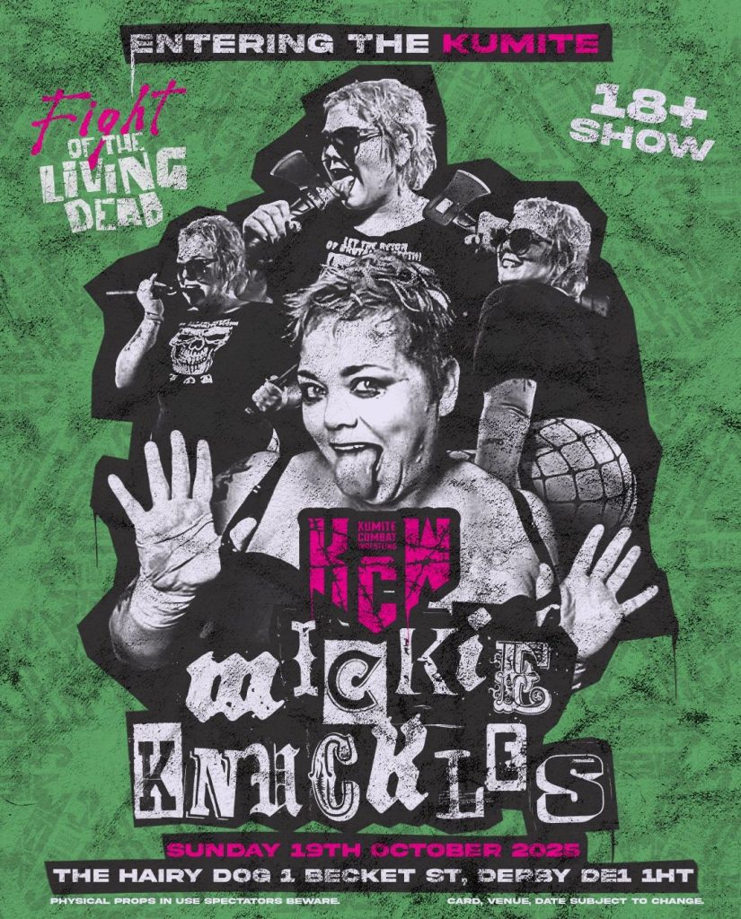 Mickie Knucles at Fight of the Living Dead