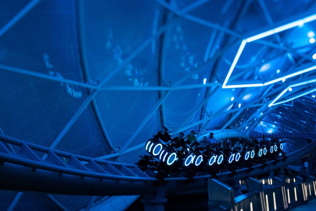 TRON ROLLERCOASTER DISNEY