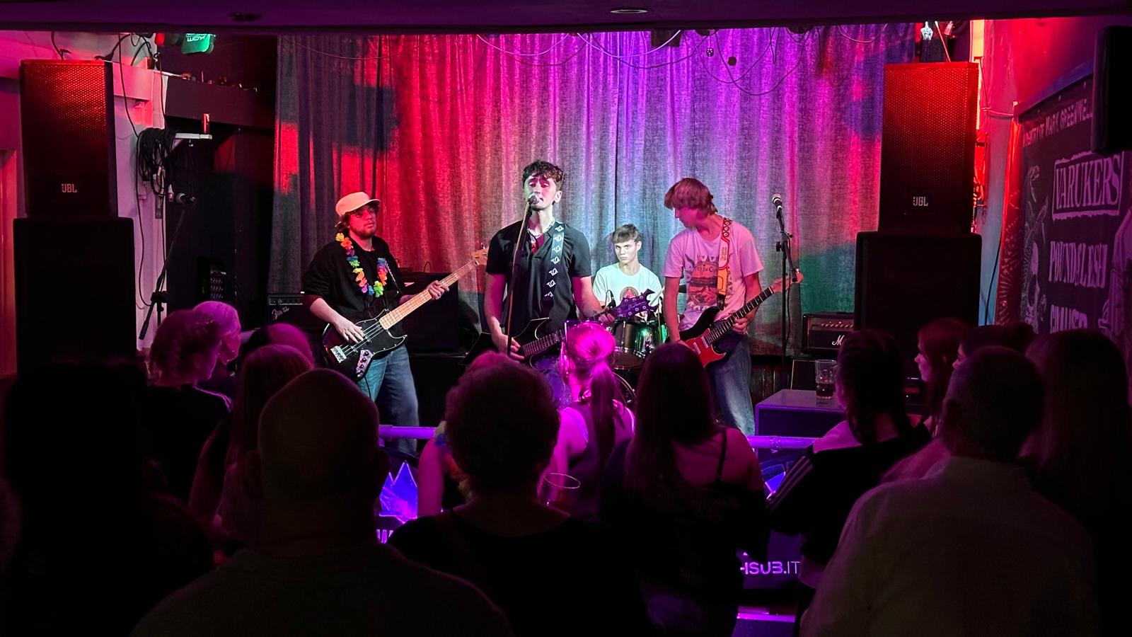 Hot Fuzz at the Vic inn Derby