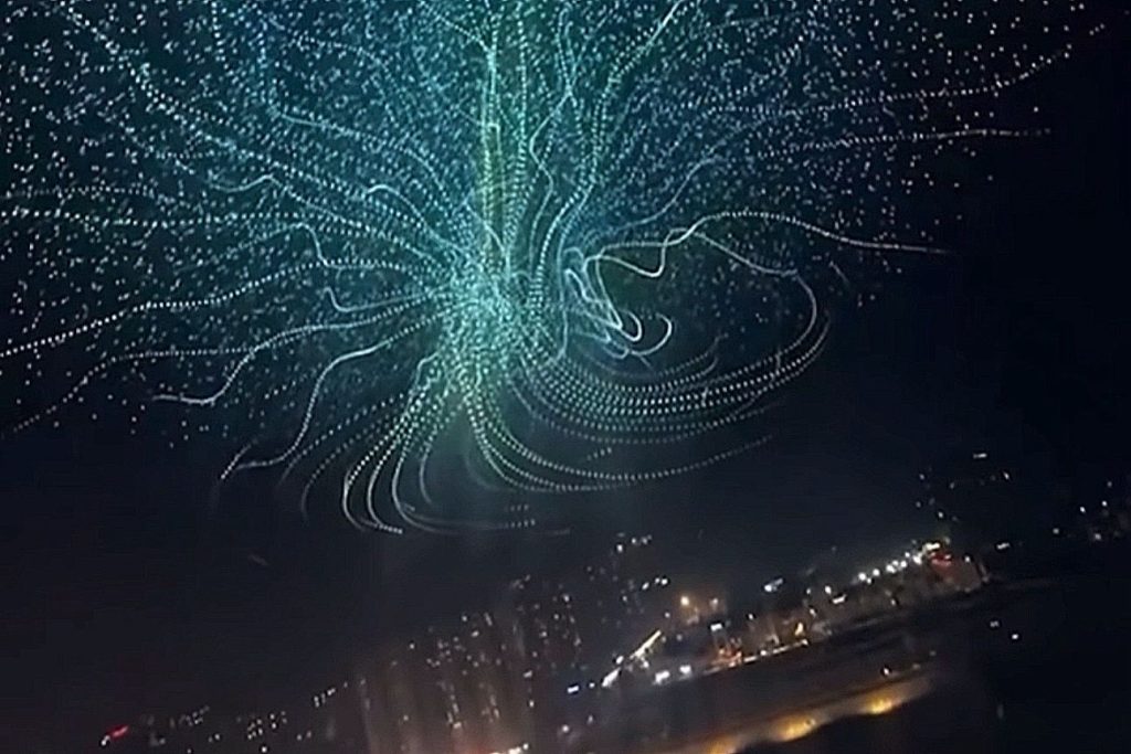 China World Record Drone Display