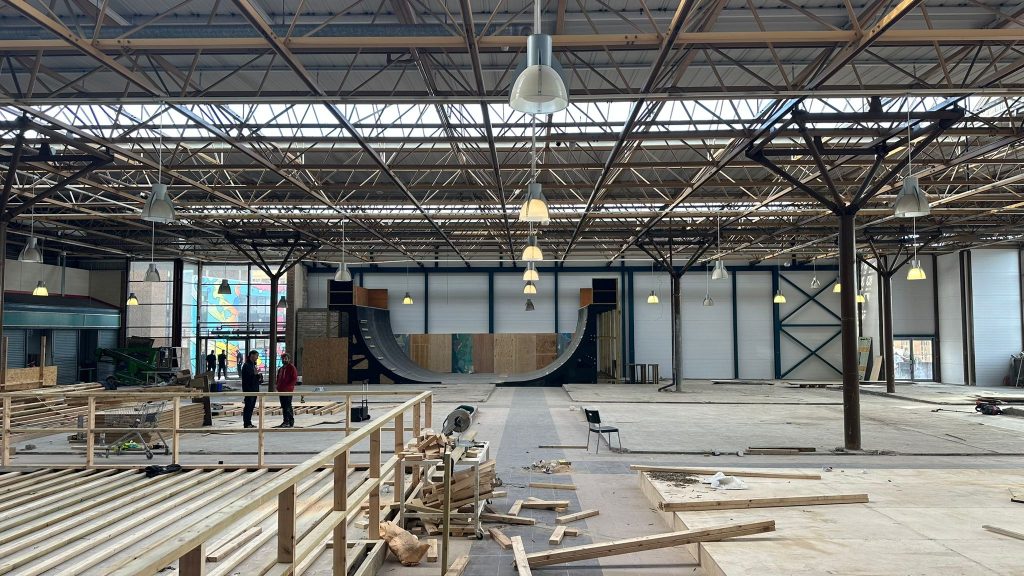 Flo Skatepark Build Derby