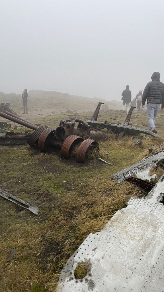 Bleaklow Bomber Crash Site